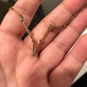 pisces constellation necklace